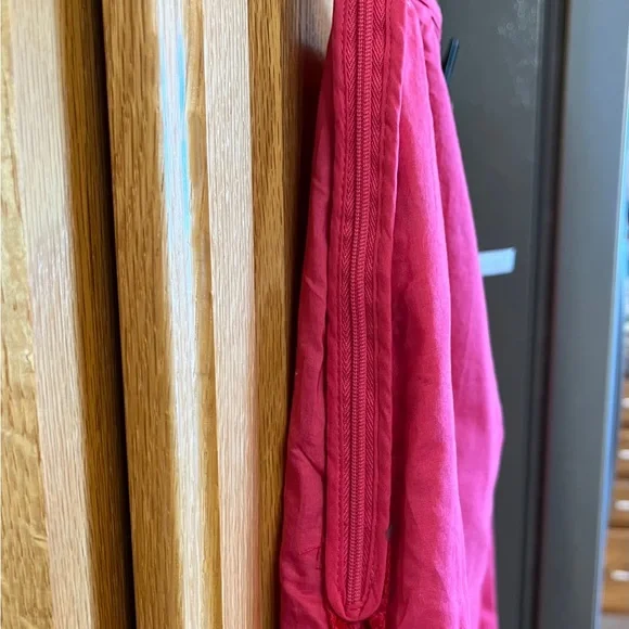 Ann Taylor Vibrant Pink Floral Pencil Skirt cut floral lace, vintage, excellent - Picture 13 of 15